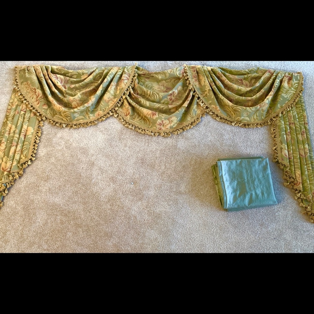 Curtain Swag - custom made
